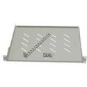 LEXI-Net 19" rack with perforation 1U/350mm, load capacity 45kg, rear adjustable handle, gray LEXI-Net 19" rack with perforation 1U/350mm, load capacity 45kg, rear adjustable handle, gray