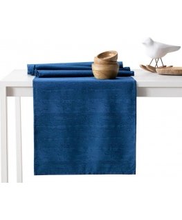 AmeliaHome Tablecloth Vesta indigo 30x80