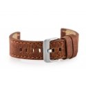 Pacific Leather Watch Strap W48 - PREMIUM - Dark Brown I - 24mm Pacific Leather Watch Strap W48 - PREMIUM - Dark Brown I - 24mm