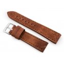Pacific Leather Watch Strap W48 - PREMIUM - Dark Brown I - 24mm Pacific Leather Watch Strap W48 - PREMIUM - Dark Brown I - 24mm