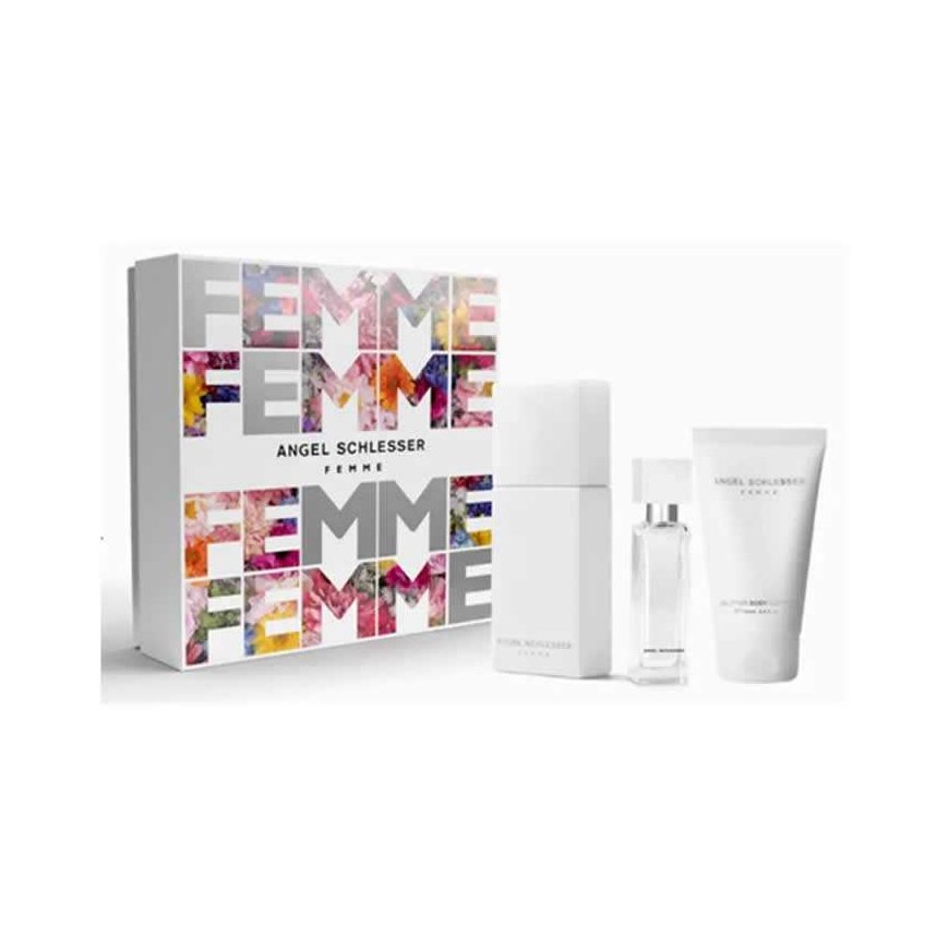Angel Schlesser Femme Eau De Toilette Purškiklis, 100 ml Set 3 Pieces