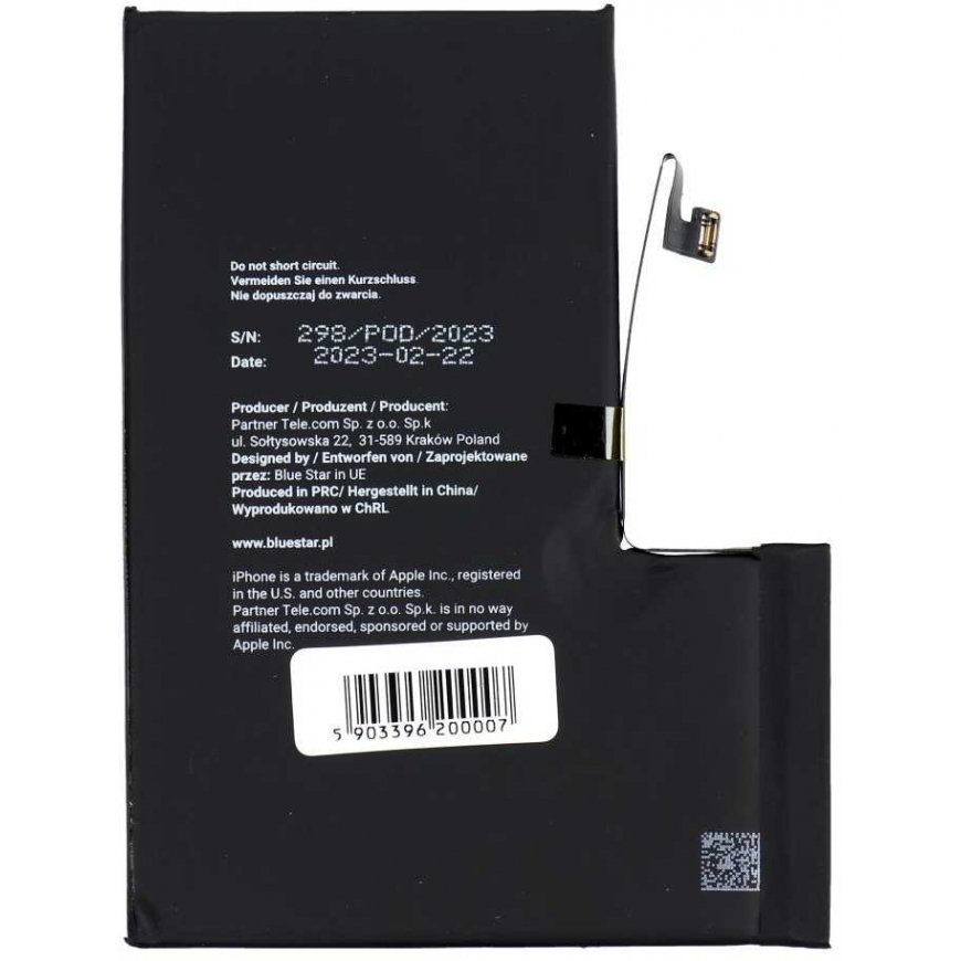 BlueStar Blue STAR HQ akku IPHONE 12 Pro Maxille 3687 mAh – 4