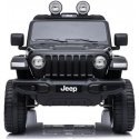 Jeep Wrangler Rubicon 12V elektriskā automašīna, melna
