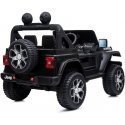 Jeep Wrangler Rubicon 12V elektriskā automašīna, melna