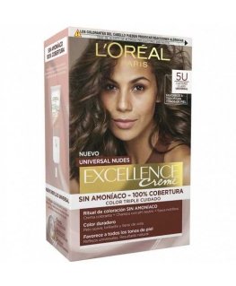 Pitkäkestoinen hiusväri L'Oreal Make Up Excellence vaaleanruskea