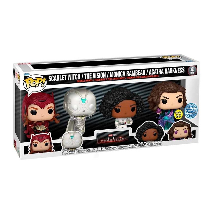 Funko POP pack 4 figures POP Marvel WandaVision Exclusive