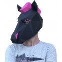 Beldizart SALE Wizardi 3D Papercraft Kit Horse Neon Mask PP-3KON-2BM Beldizart SALE Wizardi 3D Papercraft Kit Horse Neon Mask PP-3KON-2BM