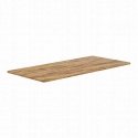 Table top, rustic oak, 160x75x1.8 cm, laminated chipboard, Powerton