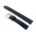 Pacific Mėlynas W57 odinis laikrodžio dirželis - navy mėlynas - 12mm
