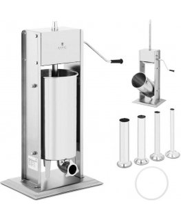 Royal Catering Filler, vertical sausage stuffer, manual, 15 l + 4 funnels