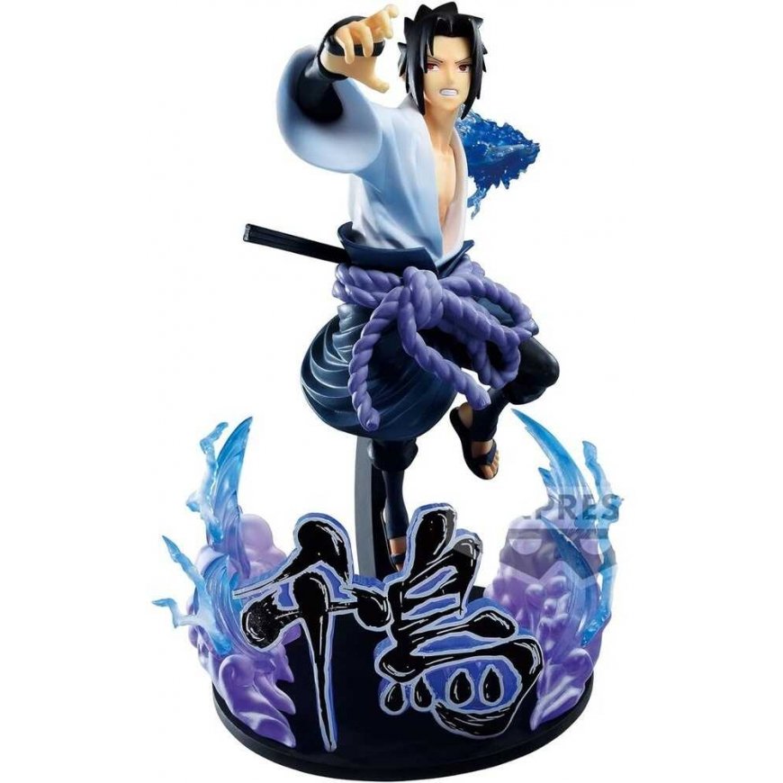 Banpresto Naruto Shippuden Vibration Stars Sasuke Uchiha Special figure 20cm