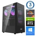 INTOP Ryzen 5 5500 32GB 250SSD M.2 NVME+2TB RTX3050 6GB WIN11