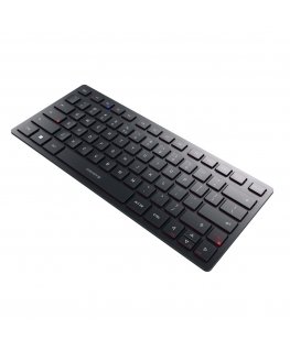 CHERRY KW 9200 MINI klaviatuur Universaalne USB + RF Wireless + Bluetooth QWERTY Inglise Must