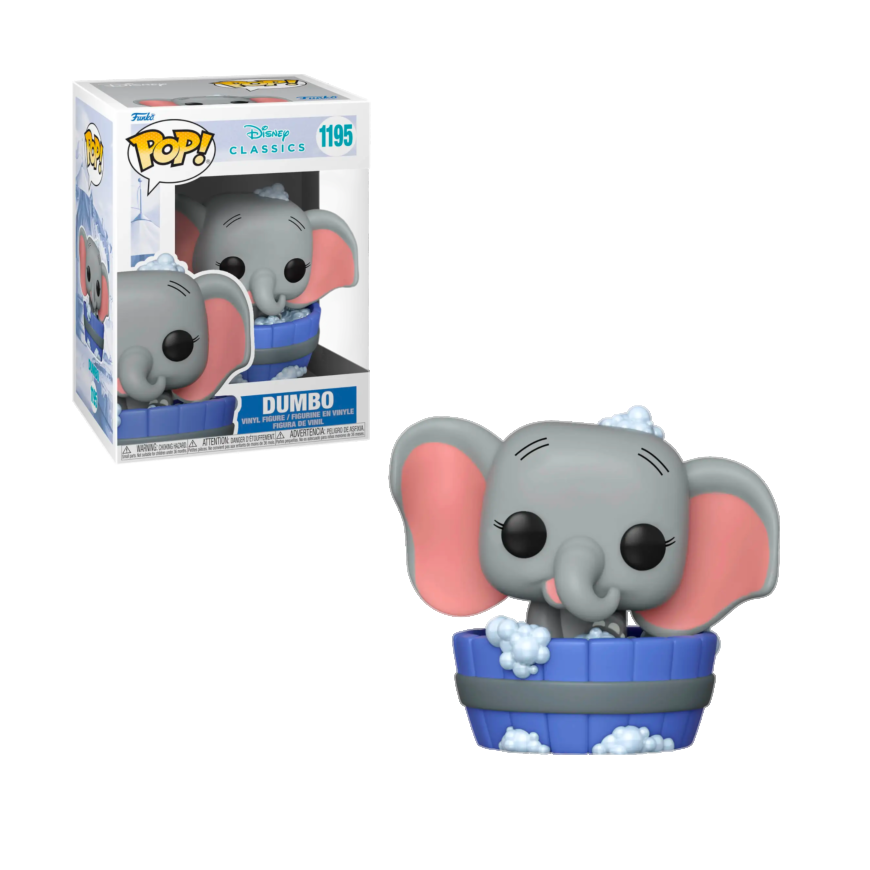 FUNKO POP! Vinyl figuur: Disney: Dumbo - Dumbo in bathtub