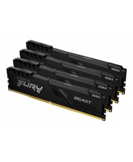 Kingston Technology FURY Beast atminties modulis 64 GB 4 x 16 GB DDR4