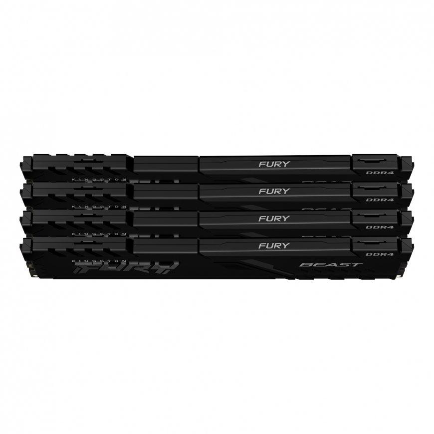 Kingston Technology FURY Beast atmiņas modulis 64 GB 4 x 16 GB DDR4 – 2