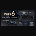 Mercusys MR90X juhtmevaba ruuter Gigabit Ethernet Kaks sagedusala (2,4 GHz / 5 GHz) Must