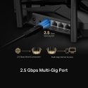 Mercusys MR90X juhtmevaba ruuter Gigabit Ethernet Kaks sagedusala (2,4 GHz / 5 GHz) Must