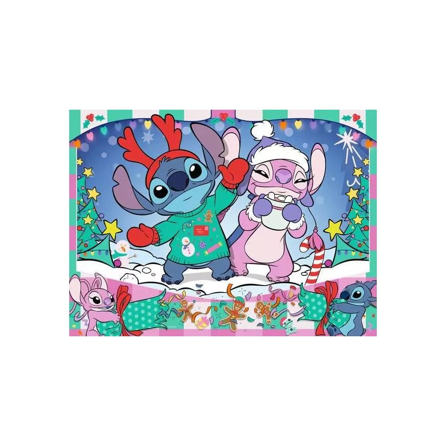 Ravensburger Disney Stitch Christmas Pusle 100 tk Multifilmid – 2