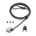 Kensington ClickSafe 2.0 Universal Keyed Laptop Lock кабельный замок Черный 1,8 m