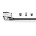 Kensington ClickSafe 2.0 Universal Keyed Laptop Lock kabeļu slēdzene Melns 1,8 m