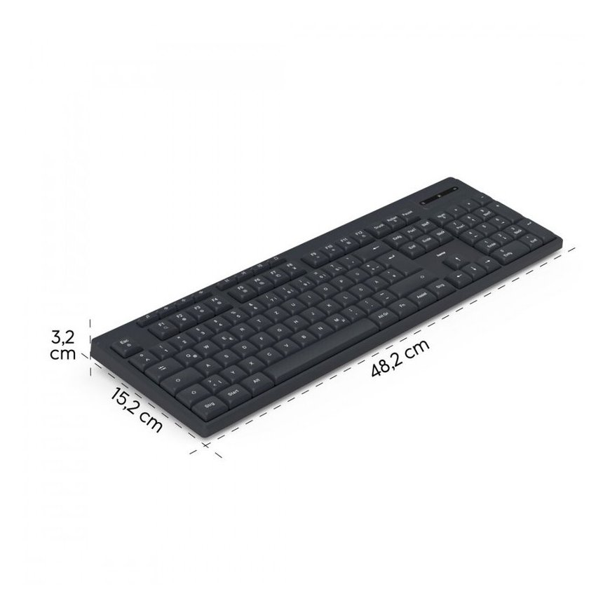wireless keyboard WK-200 black