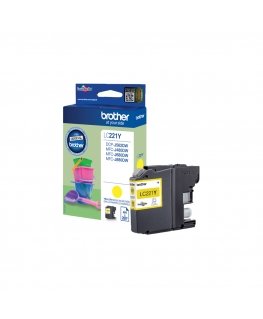 Brother LC-221Y ink cartridge 1 pc(s) Original Yellow