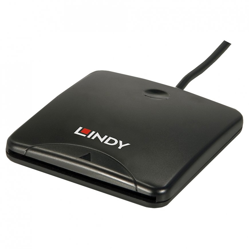 Lindy 42768 устройство для чтения магнитных карт USB Черный