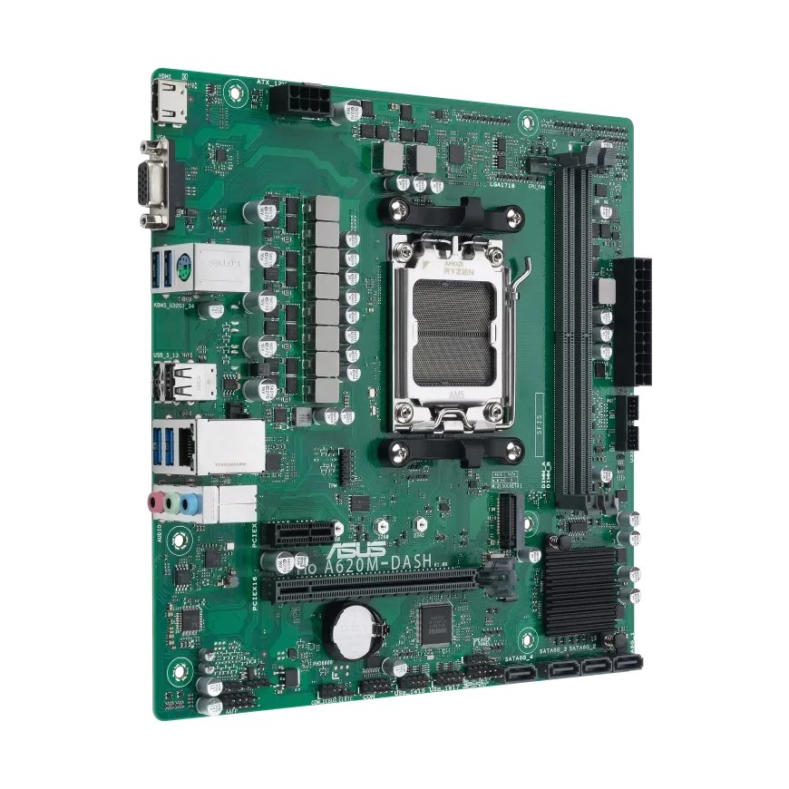 ASUS PRO A620M-DASH-CSM AMD A620 Pistoke AM5 mikro ATX – 2