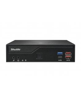 Shuttle DH770 ПК/рабочая станция barebone 1,35L -литровый ПК Черный Intel H770 LGA 1700