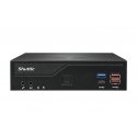 Shuttle DH770 korpuss 1,35L izmēra personāldators Melns Intel H770 LGA 1700