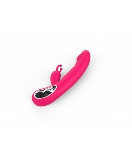 Erolab Cheeky Bunny G-spot & Clitoral Massager Rose Pink (ZYCP01r)