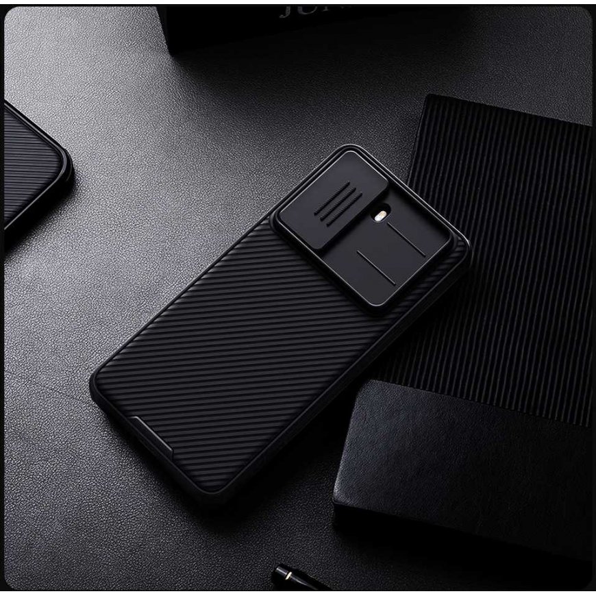 Nillkin CamShield PRO magnetinis kietas dėklas, skirtas Poco X7 Pro 5G Juodas – 2