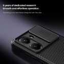 Nillkin CamShield PRO magneettinen kovakuori Poco X7 Pro 5G:lle, musta
