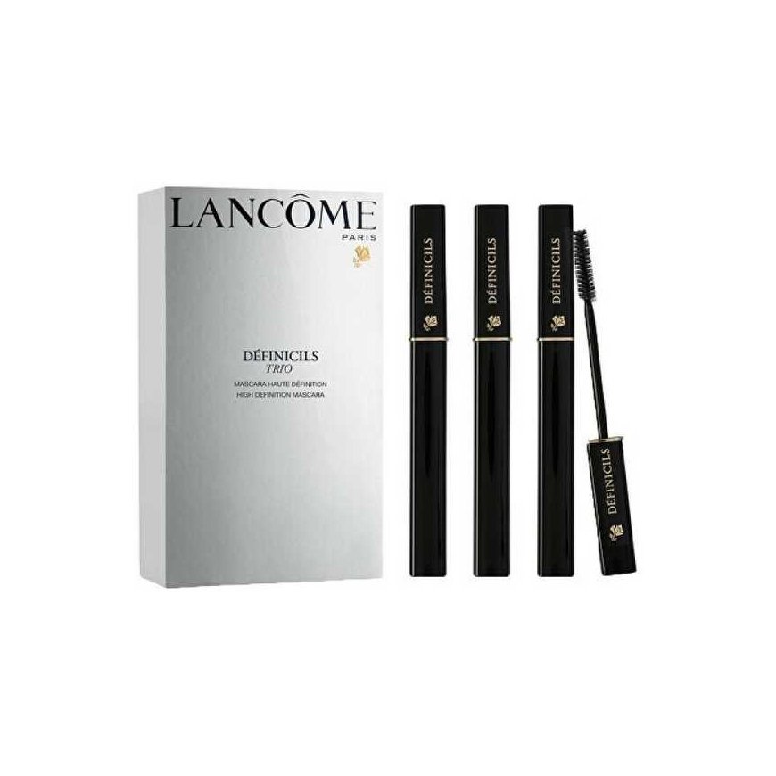 Lancôme Definicils Trio Eyelash -ripsiväri, muotoileva ja tuuheuttava setti 3 x 6,5 g – 2
