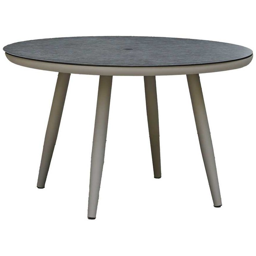 Table SILVA D120xH75cm, grayish beige