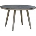 Stalas SILVA D120xH75cm, pilkšvai smėlio spalvos Stalas SILVA D120xH75cm, pilkšvai smėlio spalvos