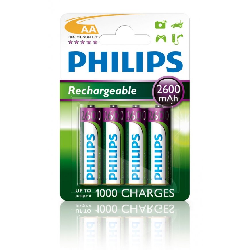 Philips Rechargeables baterija R6B4B260/10