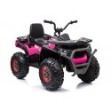 Lean Cars Electric ATV for Kids Quad XMX607, pink glossy