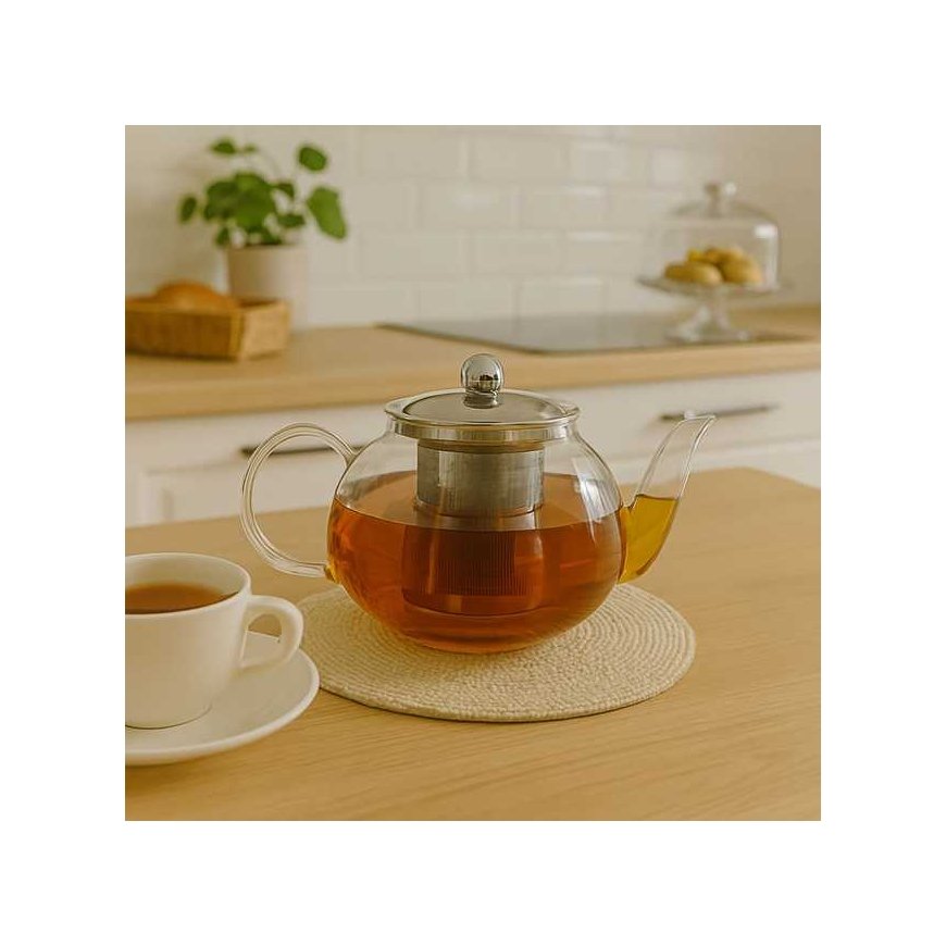 Secret De Gourmet Glass Jug, Tea Maker - 850 ml – 3
