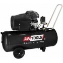 AW-Tools AWTOOLS -KOMPRESSORI AC100V 100L V 3.0HP MUSTA LINJA