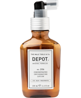 Depot, 200 Hair Treatments No. 206, Hair Lotion Treatment, Invigorating, 100 ml