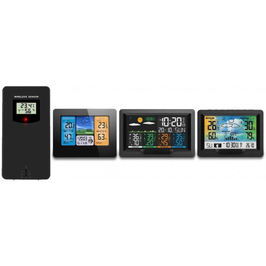 Berdsen weather station transmitter, black – 2