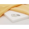 Brilio Silver Charming silver earrings with pearl and zircons EA723W Brilio Silver Charming silver earrings with pearl and zircons EA723W