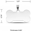 xTool bone-shaped stainless steel dog tag - 10pcs xTool bone-shaped stainless steel dog tag - 10pcs