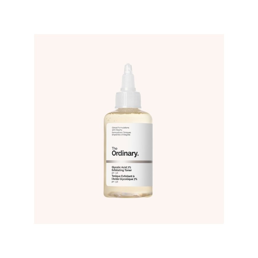 The Ordinary Glycolic Acid 7% -kasvovesi, 100 ml – 2