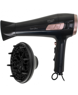 Hair dryer Adler AD 2283 Hair dryer with retractable cord - 2400w + diffuser