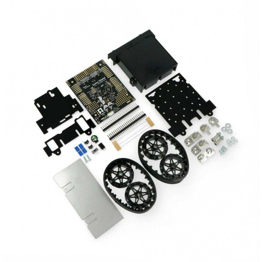 Zumo v1.2, mini sumo robot kit for Arduino, Pololu 2509
