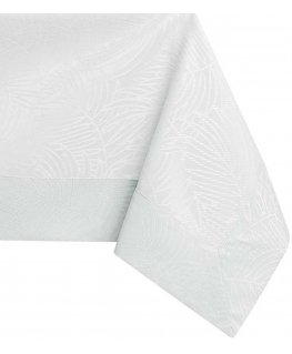 AmeliaHome Tablecloth AH GAIA BRD White 100x100