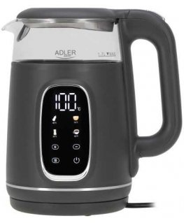 Vedenkeitin Adler AD 1305 harmaa